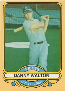 1983 Galasso 1969 Seattle Pilots #30 Danny Walton Front
