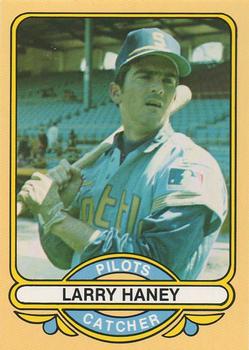 1983 Galasso 1969 Seattle Pilots #39 Larry Haney Front