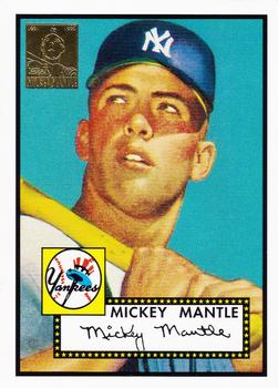 1996 Topps - Mickey Mantle Commemorative Reprints #2 Mickey Mantle Front