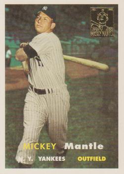 1996 Topps - Mickey Mantle Commemorative Reprints #7 Mickey Mantle Front