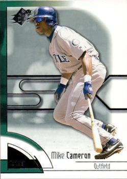 2002 SPx #16 Mike Cameron Front