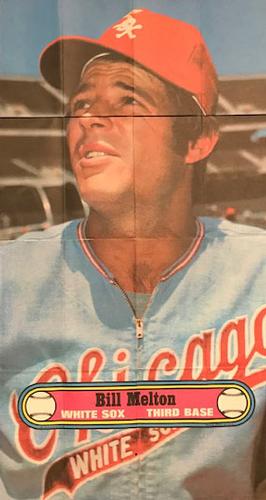 1972 Topps Posters #3 Bill Melton Front