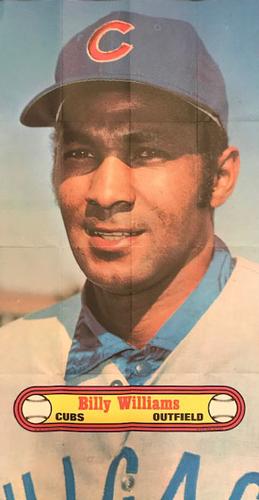 1972 Topps Posters #21 Billy Williams Front