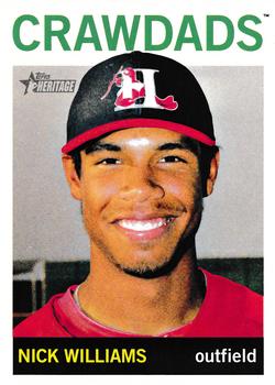 2013 Topps Heritage Minor League #174 Nick Williams Front
