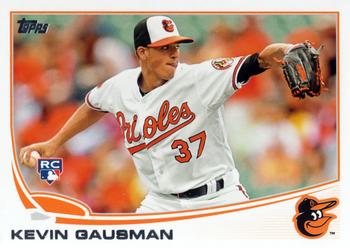 2013 Topps Update #US274 Kevin Gausman Front