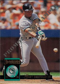 1994 Donruss - Promotional Samples #10 Gary Sheffield Front