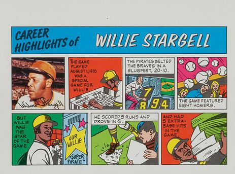 1973 Topps Comics #NNO Willie Stargell Front