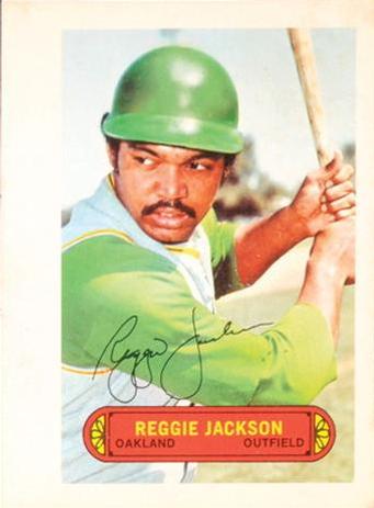 1973 Topps Pin-Ups #NNO Reggie Jackson Front
