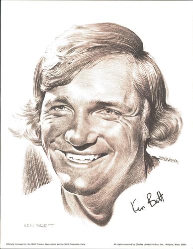 1973-74 Linnett Portraits #NNO Ken Brett Front