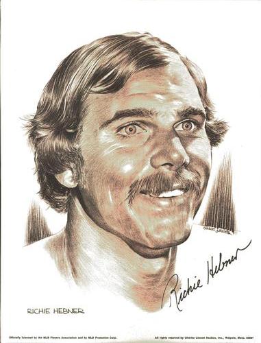 1973-74 Linnett Portraits #NNO Richie Hebner Front