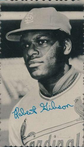 1974 Topps Deckle #3 Bob Gibson Front