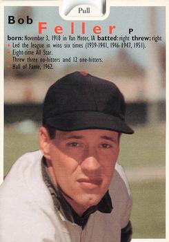 1995 Stouffer's Legends of Baseball #4 Bob Feller Back