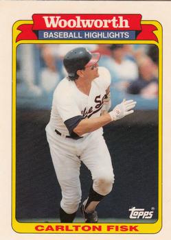 1991 Topps Woolworth Baseball Highlights #12 Carlton Fisk Front