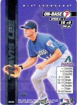2000 MLB Showdown 1st Edition #025 Travis Lee Front