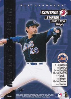 2000 MLB Showdown 1st Edition #294 Masato Yoshii Front