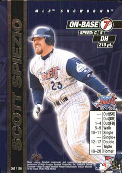 2000 MLB Showdown Pennant Run 1st Edition #005 Scott Spiezio Front