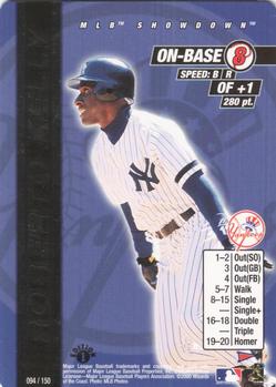 2000 MLB Showdown Pennant Run 1st Edition #094 Roberto Kelly Front