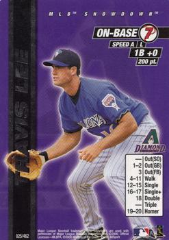 2000 MLB Showdown Unlimited #025 Travis Lee Front