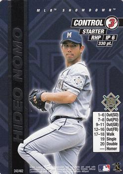 2000 MLB Showdown Unlimited #243 Hideo Nomo Front