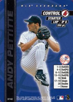 2000 MLB Showdown Unlimited #307 Andy Pettitte Front