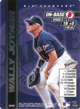 2000 MLB Showdown Unlimited #363 Wally Joyner Front