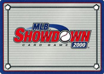 2000 MLB Showdown Unlimited #434 Juan Gonzalez Back