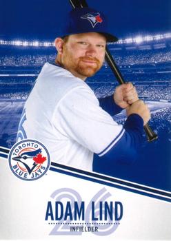 2013 Swing Into Summer Safety Toronto Blue Jays #NNO Adam Lind Front