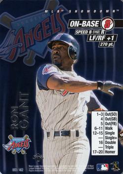 2001 MLB Showdown 1st Edition #003 Ron Gant Front