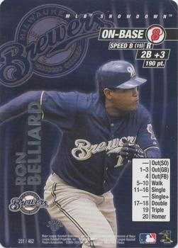 2001 MLB Showdown 1st Edition #231 Ron Belliard Front