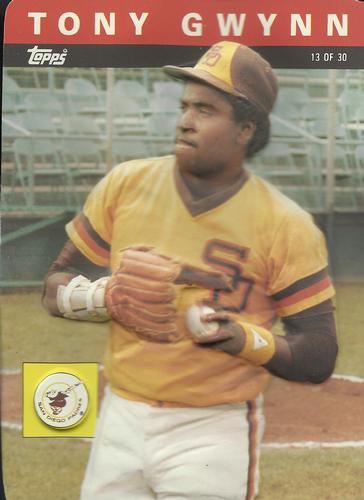 1985 Topps 3-D Baseball Stars #13 Tony Gwynn Front