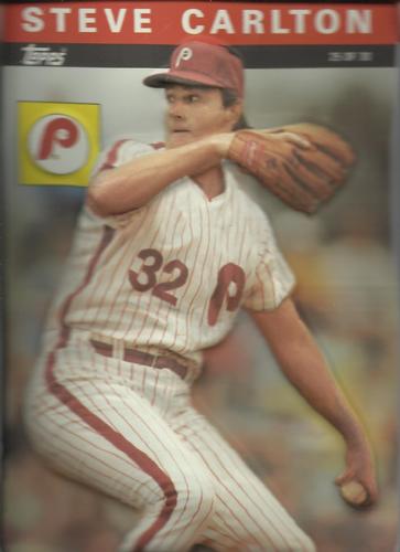 1985 Topps 3-D Baseball Stars #25 Steve Carlton Front