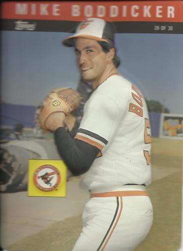 1985 Topps 3-D Baseball Stars #26 Mike Boddicker Front