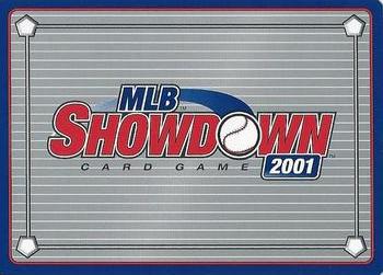 2001 MLB Showdown Pennant Run #001 Randy Velarde Back
