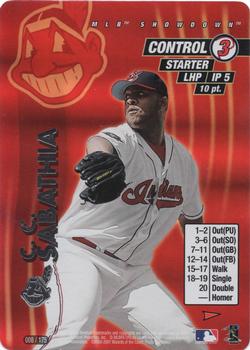 2001 MLB Showdown Pennant Run #008 CC Sabathia Front