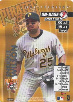 2001 MLB Showdown Pennant Run #023 Enrique Wilson Front