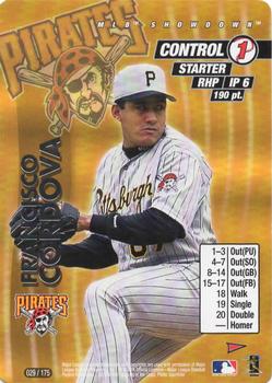 2001 MLB Showdown Pennant Run #029 Francisco Cordova Front