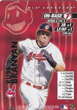 2001 MLB Showdown Pennant Run #110 Russell Branyan Front