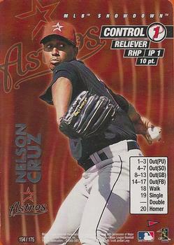2001 MLB Showdown Pennant Run #154 Nelson Cruz Front