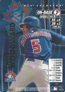 2001 MLB Showdown Pennant Run #172 Chris Woodward Front