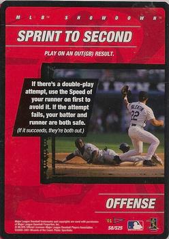 2001 MLB Showdown Pennant Run - Strategy #S8 Jose Valentin / Sprint to Second Front