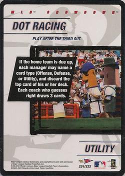 2001 MLB Showdown Pennant Run - Strategy #S24 Mascot / Dot Racing  Front
