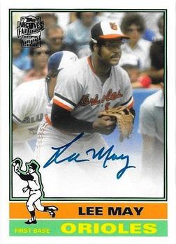 2013 Topps Archives - Fan Favorites Autographs #FFA-LM Lee May Front