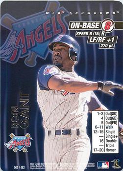 2001 MLB Showdown Unlimited #003 Ron Gant Front