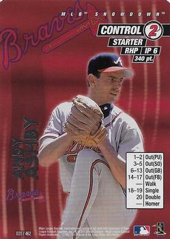 2001 MLB Showdown Unlimited #031 Andy Ashby Front