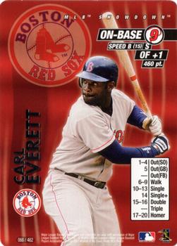 2001 MLB Showdown Unlimited #066 Carl Everett Front