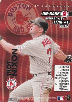 2001 MLB Showdown Unlimited #074 Trot Nixon Front