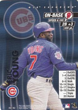 2001 MLB Showdown Unlimited #092 Eric Young Front