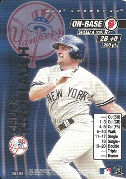 2001 MLB Showdown Unlimited #297 Chuck Knoblauch Front