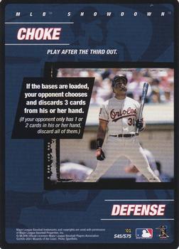 2001 MLB Showdown Unlimited - Strategy #S45 Choke Front