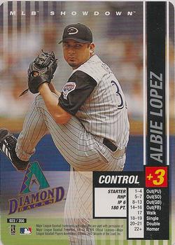 2002 MLB Showdown #023 Albie Lopez Front